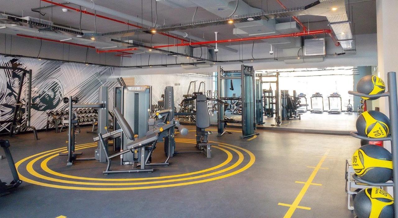 Marina - Sauna, Gym And Jacuzzi In The Building Appartamento Dubai Esterno foto